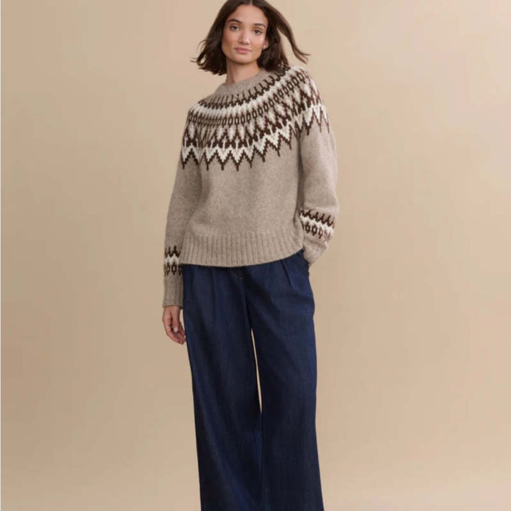 Jenni Kayne Thatcher Crewneck Sweater size S - Picture 2 of 10